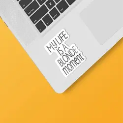 استیکر لپ تاپ طرح دخترونه 18