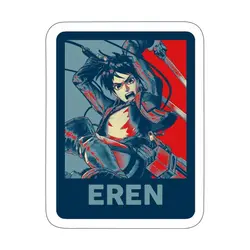 استیکر لپ تاپ طرح Attack on titan 59