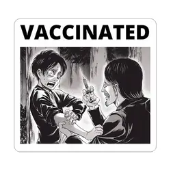 استیکر لپ تاپ طرح اتک آن تایتان 02