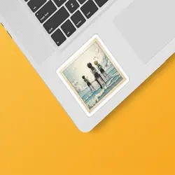 استیکر لپ تاپ طرح اتک آن تایتان 05