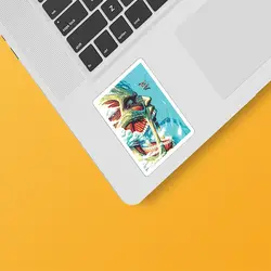 استیکر لپ تاپ طرح اتک آن تایتان 06