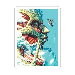 استیکر لپ تاپ طرح اتک آن تایتان 06