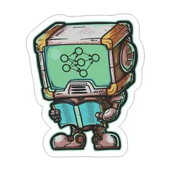 استیکر لپ تاپ طرح برنامه نویسی 102