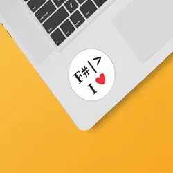 استیکر لپ تاپ طرح برنامه نویسی 120