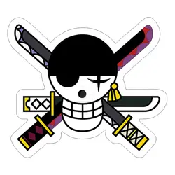 استیکر لپ تاپ طرح وان پیس 09