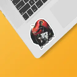 استیکر لپ تاپ طرح دفترچه مرگ 01