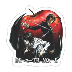 استیکر لپ تاپ طرح دفترچه مرگ 01