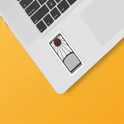 استیکر لپ تاپ طرح شیطان کُش 01