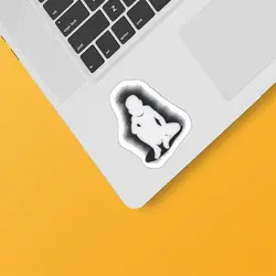 استیکر لپ تاپ طرح کیمیاگر تمام فلزی 07