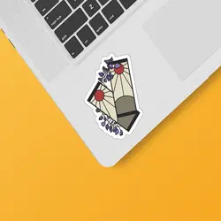 استیکر لپ تاپ طرح شیطان کُش 10