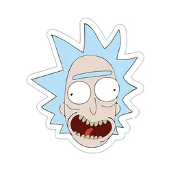 استیکر طرح Rick 06