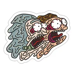 استیکر لپ تاپ طرح Rick&amp;Morty کد 22