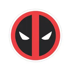 استیکر لپ تاپ طرح 01 DeadPool