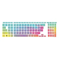 استیکر کیبورد طرح colors 16