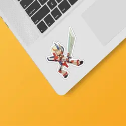 استیکر لپ تاپ طرح Rick&amp;Morty کد 17