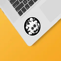 استیکر لپ تاپ طرح Rick&amp;Morty کد 15