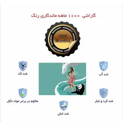 اسکین لپ تاپ طرح Anime کد 01 به همراه استیکر کیبورد