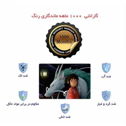 اسکین لپ تاپ طرح Anime کد 02 به همراه استیکر کیبورد