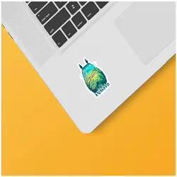 اسکین لپ تاپ طرح Anime کد 04 به همراه استیکر کیبورد