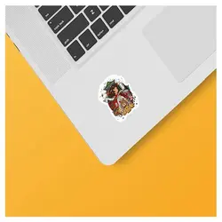 اسکین لپ تاپ طرح Anime کد 05 به همراه استیکر کیبورد