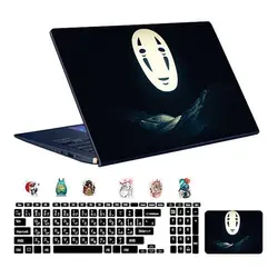 اسکین لپ تاپ طرح Anime کد 03 به همراه استیکر کیبورد