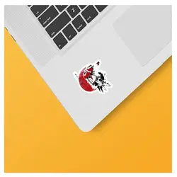 اسکین لپ تاپ طرح Anime کد 06 به همراه استیکر کیبورد