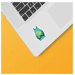 اسکین لپ تاپ طرح Anime کد 07 به همراه استیکر کیبورد
