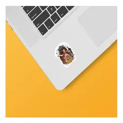 اسکین لپ تاپ طرح Anime کد 09 به همراه استیکر کیبورد