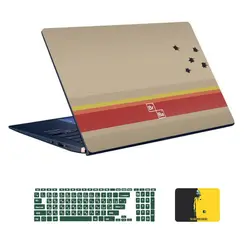 اسکین لپ تاپ طرح Breaking Bad کد 03 به همراه استیکر کیبورد