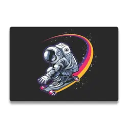 اسکین لپ تاپ طرح Astronaut کد ۱۴ به همراه استیکر کیبورد
