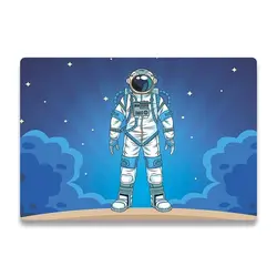 اسکین لپ تاپ طرح Astronaut کد ۱۵ به همراه استیکر کیبورد