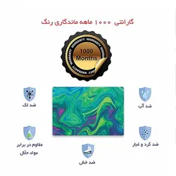 اسکین لپ تاپ طرح Colorful کد ۶۹ به همراه استیکر کیبورد