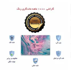 اسکین لپ تاپ طرح Colorful کد ۷۴ به همراه استیکر کیبورد