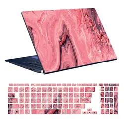 اسکین لپ تاپ طرح Colorful کد67 به همراه استیکر کیبورد