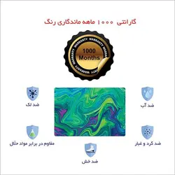 اسکین لپ تاپ طرح Colorful کد69 به همراه استیکر کیبورد