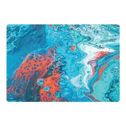 اسکین لپ تاپ طرح Colourful کد ۳۴ به همراه استیکر کیبورد