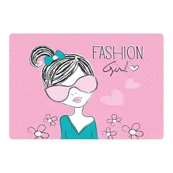 اسکین لپ تاپ طرح Girl کد 41 به همراه استیکر کیبورد