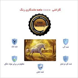 اسکین لپ تاپ طرح Horse کد 02