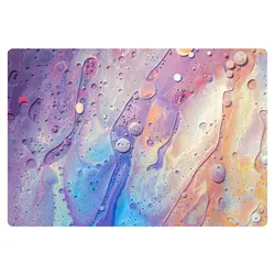 اسکین لپ تاپ طرح Marble کد ۱۱۷ به همراه استیکر کیبورد