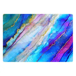 اسکین لپ تاپ طرح Marble کد ۷۰ به همراه استیکر کیبورد