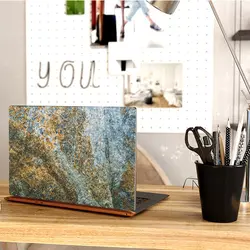 اسکین لپ تاپ طرح Marble کد ۸۶ به همراه استیکر کیبورد