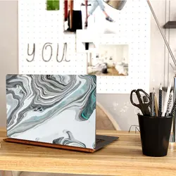 اسکین لپ تاپ طرح Marble کد ۹۲ به همراه استیکر کیبورد