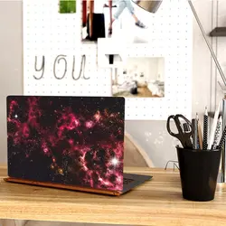 اسکین لپ تاپ طرح Space کد ۱۱۴ به همراه استیکر کیبورد