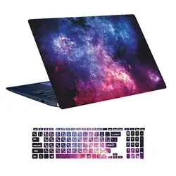 اسکین لپ تاپ طرح Space کد ۱۳۳ به همراه استیکر کیبورد