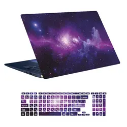 اسکین لپ تاپ طرح Space کد ۴5 به همراه استیکر کیبورد