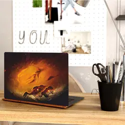 اسکین لپ تاپ طرح Space کد 48 به همراه استیکر کیبورد