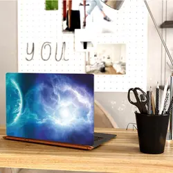 اسکین لپ تاپ طرح Space کد 62 به همراه استیکر کیبورد