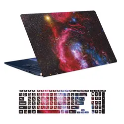 اسکین لپ تاپ طرح Space کد 67 به همراه استیکر کیبورد