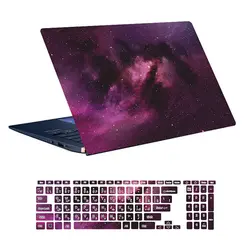 اسکین لپ تاپ طرح Space کد 71 به همراه استیکر کیبورد