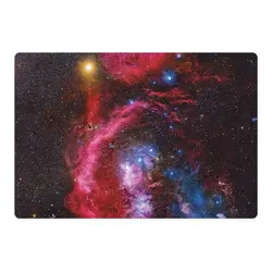 اسکین لپ تاپ طرح Space کد ۹۱ به همراه استیکر کیبورد